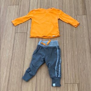 🎉HP🎉Bert’s bees baby 100% organic cotton outfit